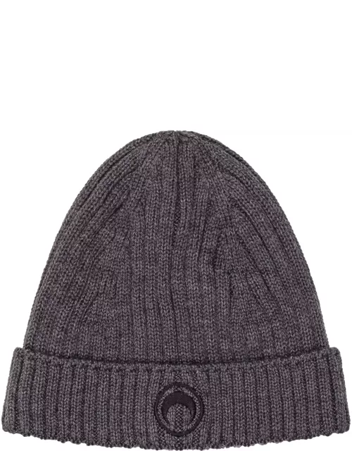 Marine Serre Beanie With Logo