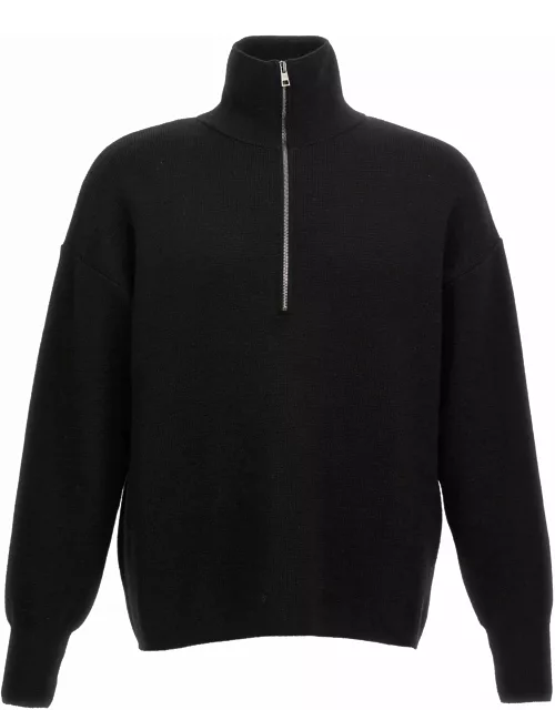 Ma'ry'ya Half Zip Sweater