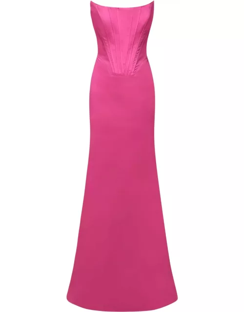 Giuseppe di Morabito Pink Viscose Long Dres