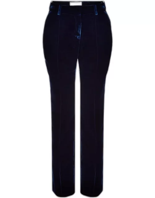 Fluid Velvet Straight Pant