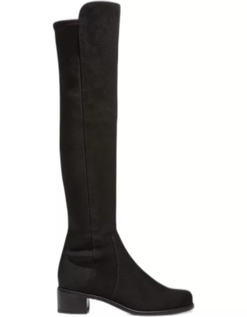 Reserve Stretch Suede Over-The-Knee Boot