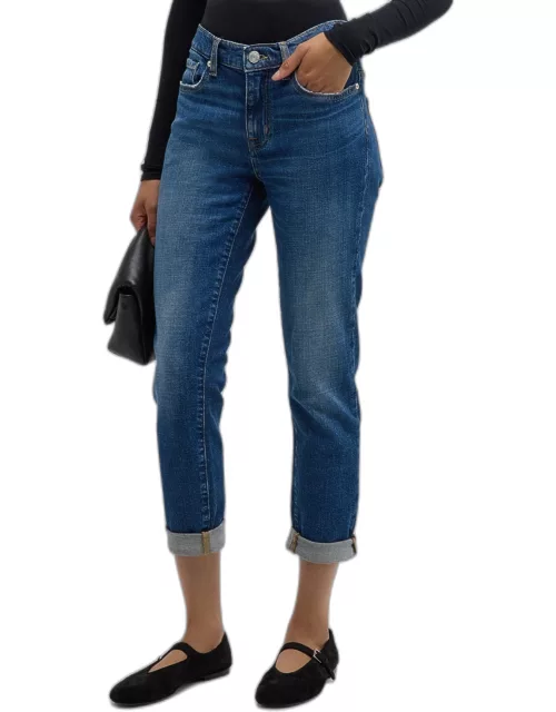 Le Garcon Cropped Boyfriend Jean