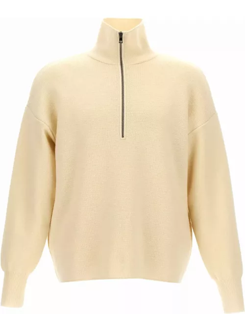 Ma'ry'ya Half Zip Sweater