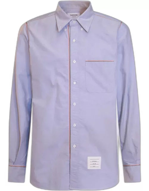 Thom Browne Light Blue Cotton Shirt