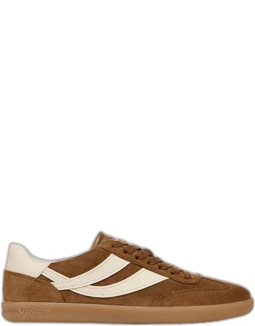 Oasis Mixed Leather Retro Sneaker