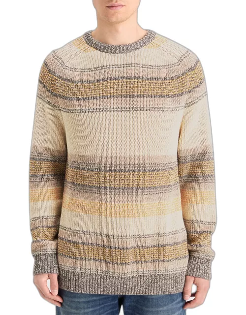 Men's Gradient Stripe Sweater