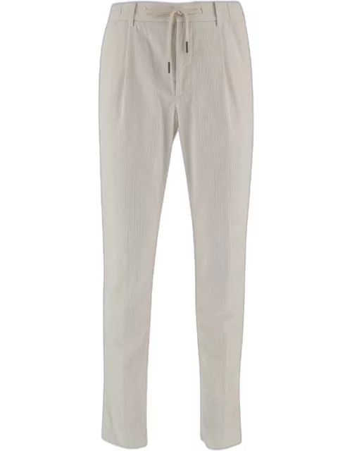 Tagliatore Stretch Cotton Velvet Pant