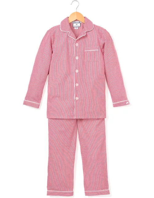 Mini Gingham Pajama Set