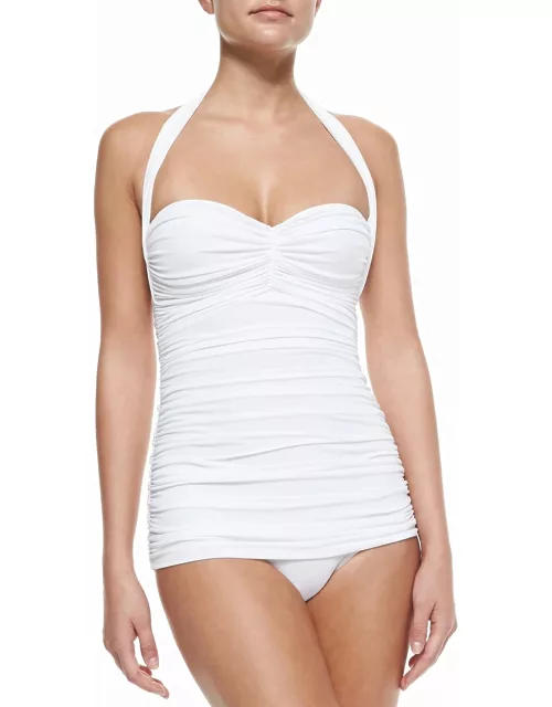 Bill Ruched One-Piece Swimsuit