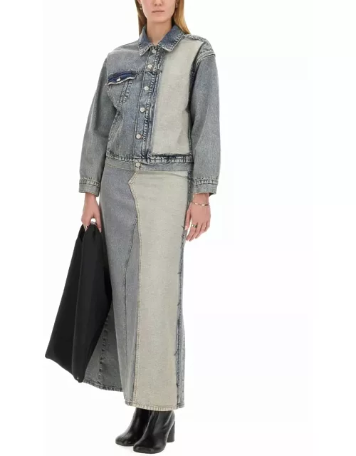 MM6 Maison Margiela Maxi Denim Skirt