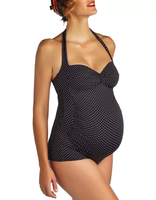 Maternity Montego Bay Jacquard One-Piece Swimsuit