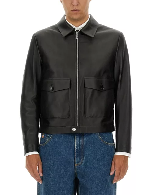 bally leather jacket