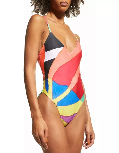 Chrishell Floral One-PIece Swimsuit