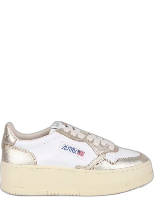 Autry Medalist Platform Leather Sneaker