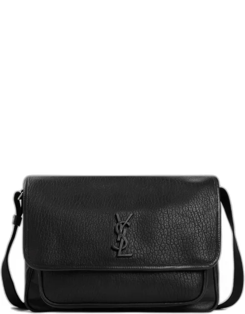 Saint Laurent Niki Logo Plaque Messenger Bag