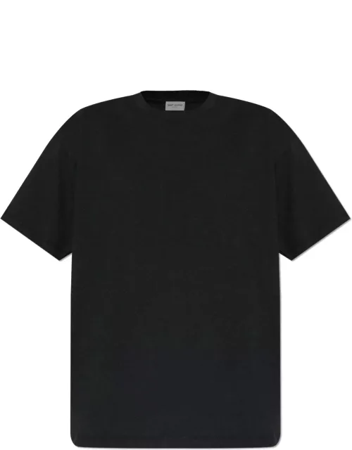 Saint Laurent Round Neck T-shirt