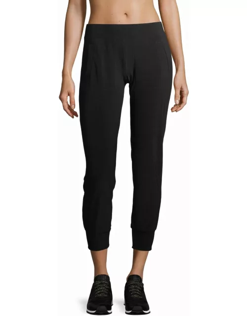 Pull-On Stretch-Jersey Jogger Pant