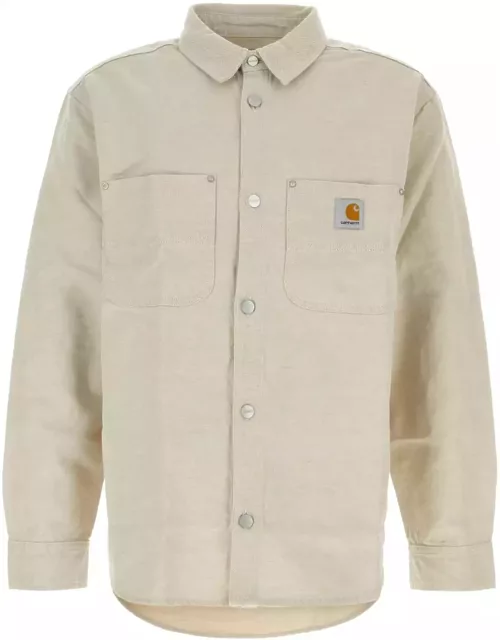 Carhartt WIP Sand Denim Walter Shirt Jac