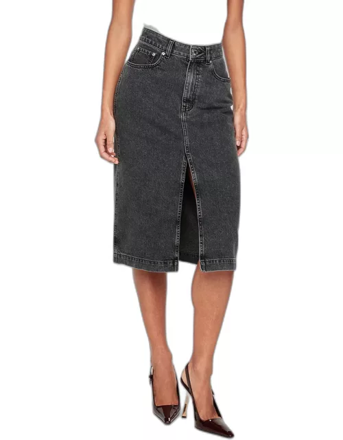 Lexie Denim Midi Skirt