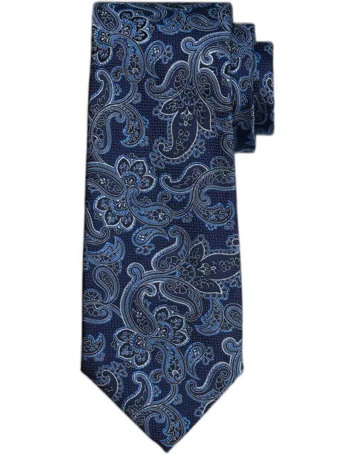 Men's Woven Paisley Silk Tie