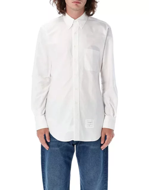 Thom Browne Classic Fit Shirt With Grosgrain Placket