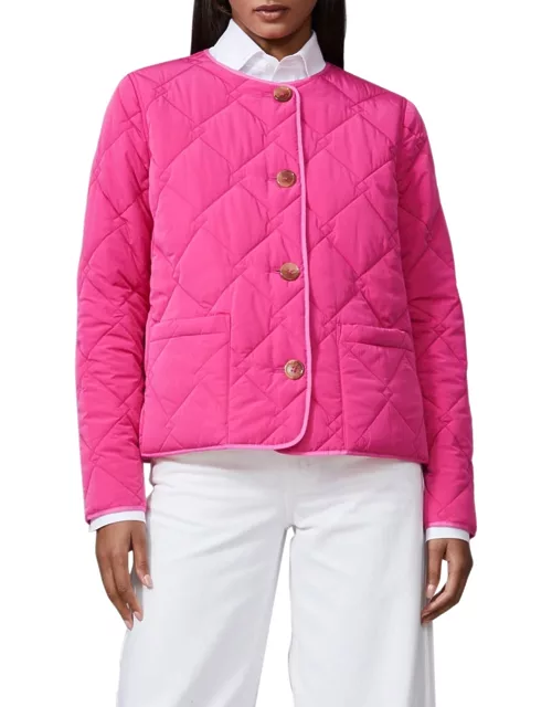 Short Reversible Quilted Jacket
