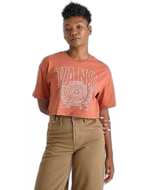 Women's Vans First Team Relax Crop T-Shirt