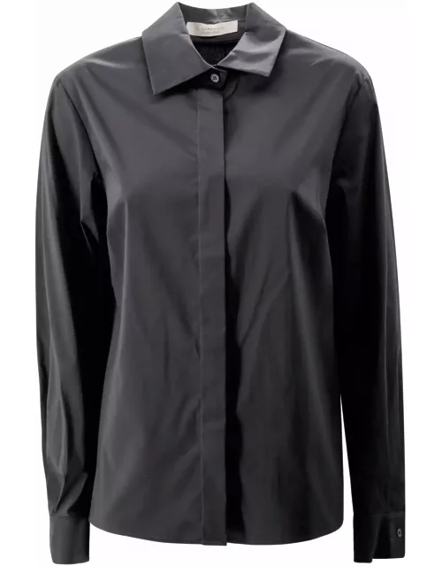 D. Exterior Basic Poplin Shirt