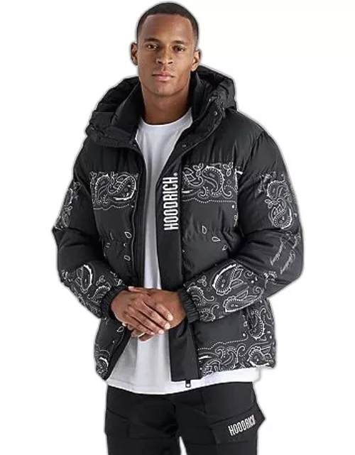 Men's Hoodrich OG Motif Paisley Puffer Jacket