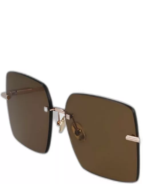 Prisma Metal Square Sunglasse