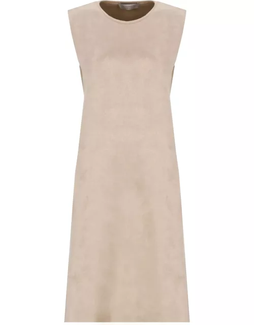 D. Exterior Wool Blend Dres