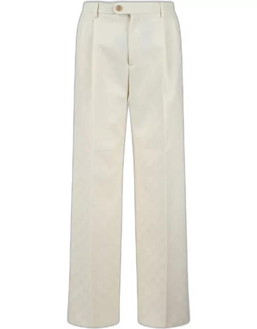 Gucci Gg Wool Jacquard Pant