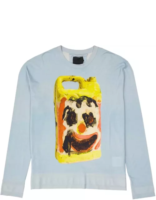 Givenchy Wool And Silk Printed Sweater