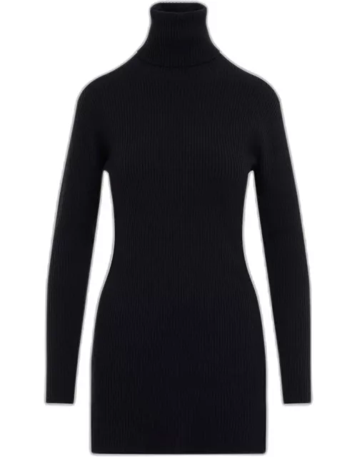 Fabiana Filippi Turtleneck Mini Dres