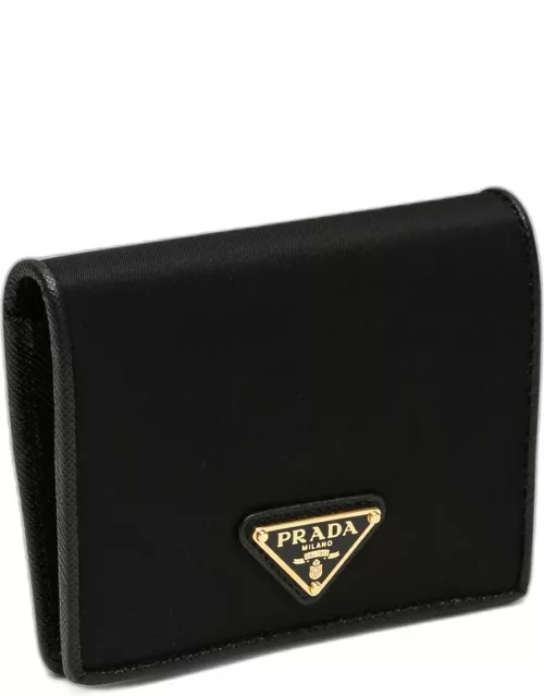 Black Re-Nylon small wallet