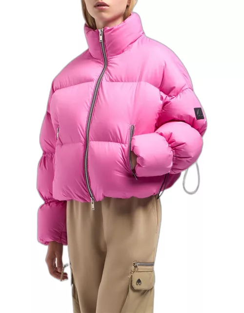 Agate Drawstring Puffer Jacket