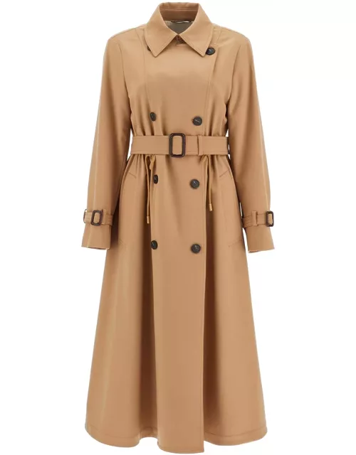 WEEKEND MAX MARA wool blend trench coat in