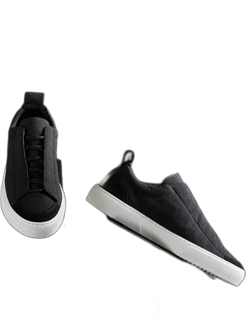 Women's Solstice Low Top Skate Sneaker - Black/Black