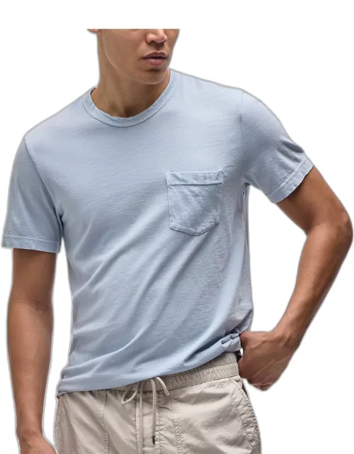 Lightweight Jersey Pocket Tee - Open Sky Pigment