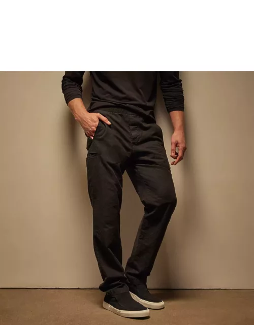 Textured Relaxed Pant - Black