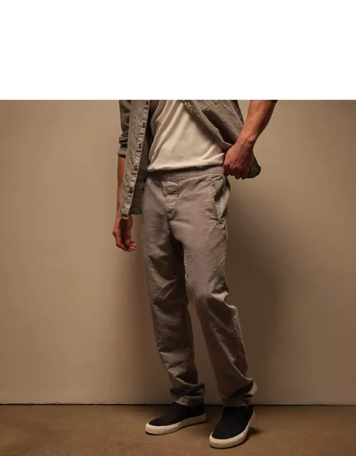 Textured Relaxed Pant - Silver Grey Pigment