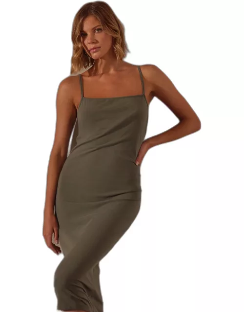 Lotus Rib Cami Dress - Pal