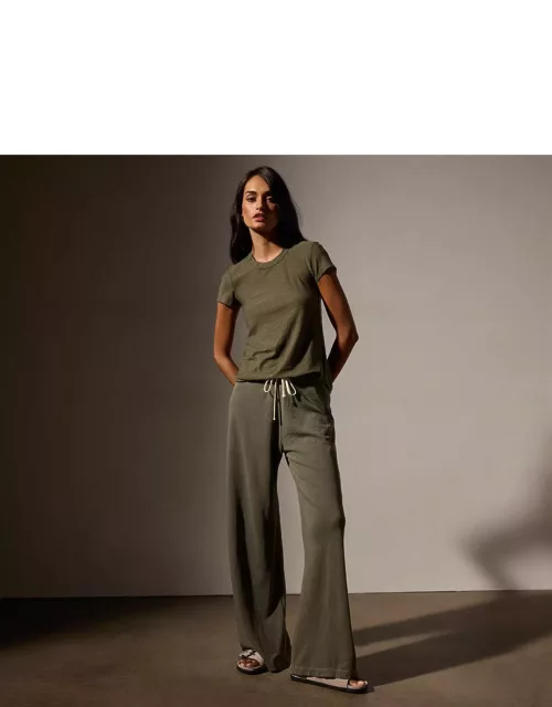 Wide Leg Sweatpant - Trooper Pigment