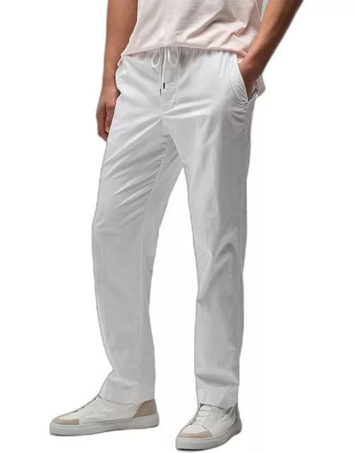 Cotton Linen Work Pant - White