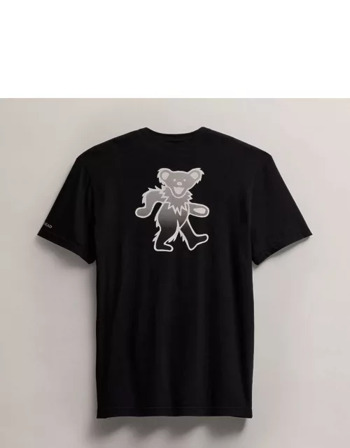 Men's Grateful Dead Dancing Bear Short Sleeve Tee - Black