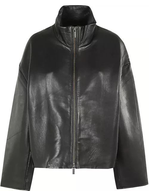 REMAIN Birger Christensen Bonded Leather Jacket