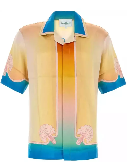 Casablanca Printed Silk Shirt