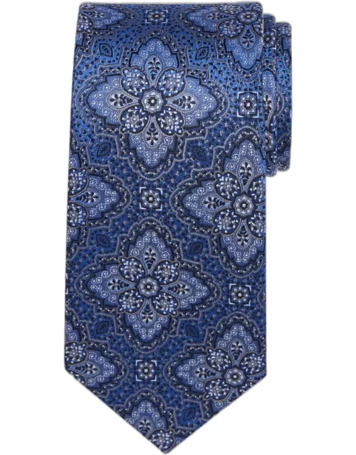 JoS. A. Bank Men's Reserve Collection Medallion Tie, Blue, One