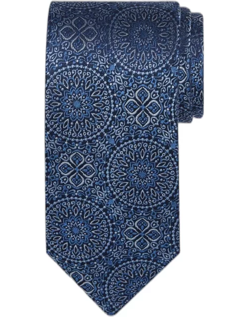 JoS. A. Bank Men's Reserve Collection Medallion Tie, Blue, One