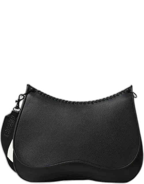 Iconic Leather Saddle Bag